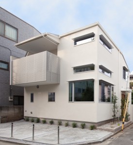 デザイン住宅　プライバシーに配慮しながら光と風を取り込める家　武蔵野市Ｓ様邸