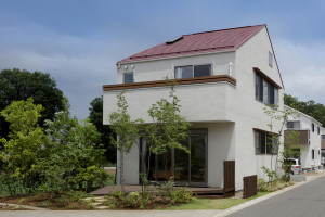 ウッドデッキのある可愛らしいデザイン住宅Ⅰ様邸