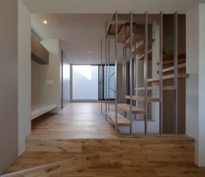 シンプルで洗練された3階建てデザイン住宅 I様邸