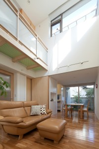 デザイン住宅：陶芸のアトリエ付き二世帯住宅　杉並区