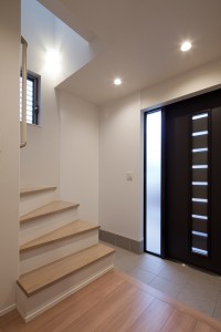 デザイン住宅・和室のあるモダンな間取りの２階建て住宅　武蔵野市Ｔ様邸