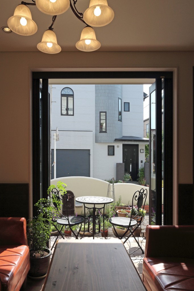 カフェ室内