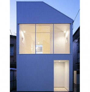 デザイン住宅・吹抜けのある住宅・空の見える浴室：大田区ＤＫ様邸