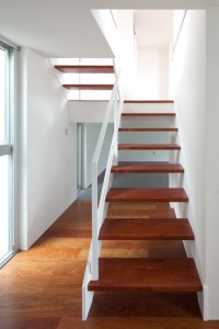 デザイン住宅・階段を中心とした家づくり：杉並区Ｍ様邸